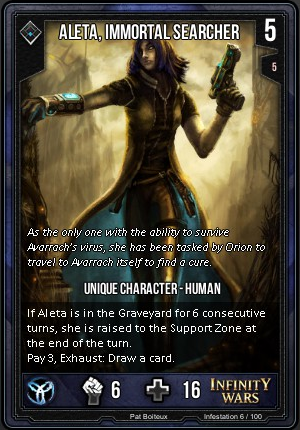 Aleta, Immortal Caretaker - Official Infinity Wars Wiki