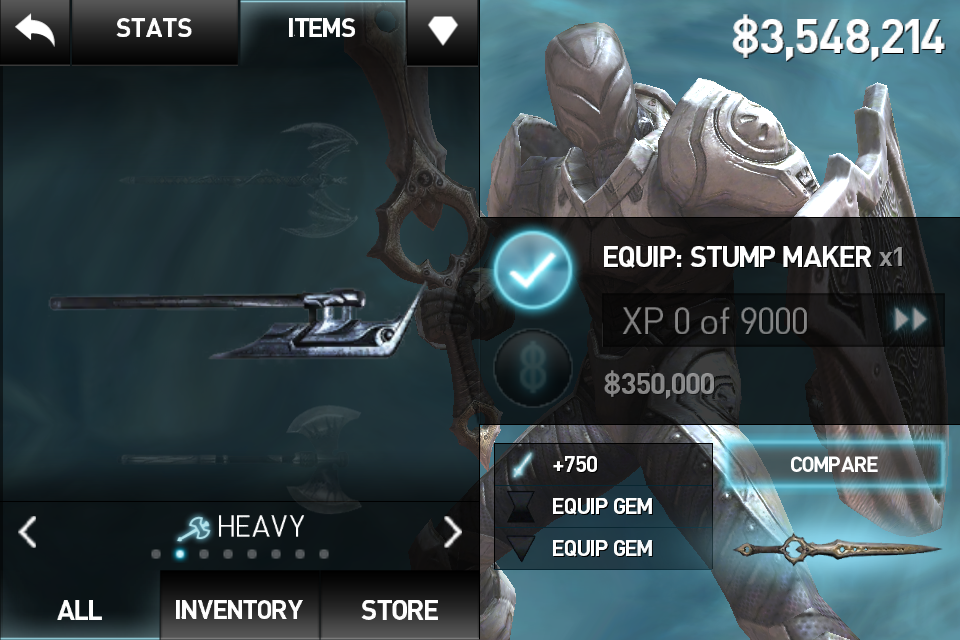 infinity blade 2 android