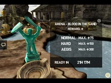 The arena mode on the  map