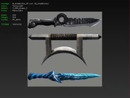 Unused Shiver dagger.