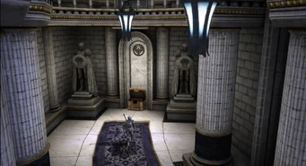 Siris departs the chest