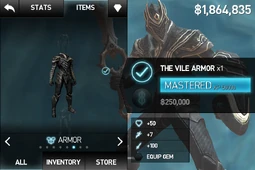 The Vile Armor