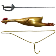 Unused weapons from vote fro the kept ridiculous weapons.