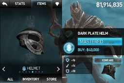 Dark Plate Helm