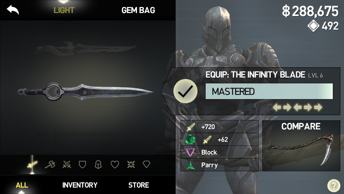 the infinity blade