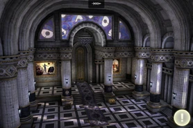 Isa beholds the room