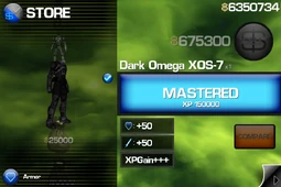 Dark Omega XOS-7 IB1
