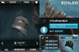 Cyclopian Helm