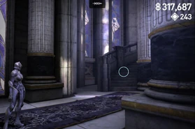 Isa beholds the stairs