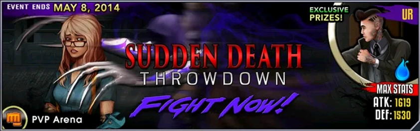 Sudden Death Throwdown | Rage of the Immortals Wiki | Fandom