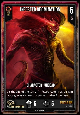 Infested Abomination | Infinity Wars ATCG Wiki | Fandom
