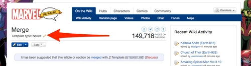 Template type entry point