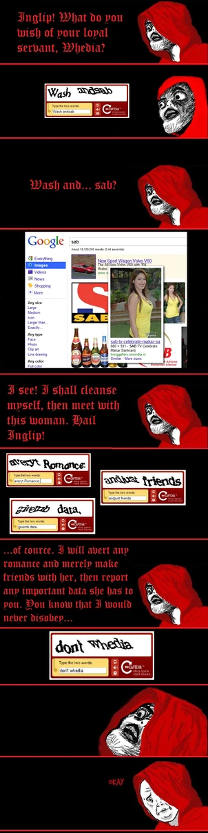 Inglip is Strict, the original comic which Sab and Whedia appeared in