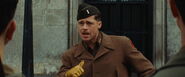 Aldo Raine points at himself