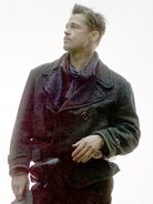 Brad Pitt as Aldo Raine.