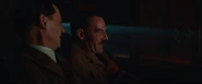 Hitler tells Goebbels how good his film is.