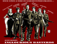 Inglourious Basterds red drawing