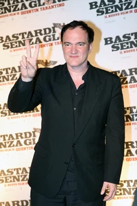 Quentin Tarantino at Inglourious Basterds premiere