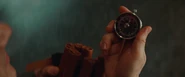 Landa inspects the bomb detonator.