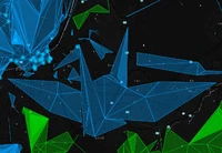 そうだ、折り鹤をつくろう