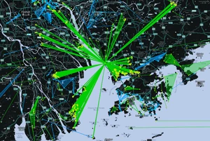2017年7月29日啓蒙軍在中國珠三角地區進行的Starburst行動，總數3906根