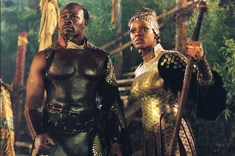 Насуада и Аджихад в битва при Фартхен-Дуре