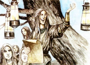 Иллюстрация из книги "Эрагон