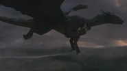 A terrified Eragon clings onto Saphira moments before his uncle's death.