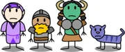 From left to right: Geuloth, Volheim, Zhada and Drajl