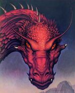 Palencar's illustration of Thorn as featured on the cover of Eldest