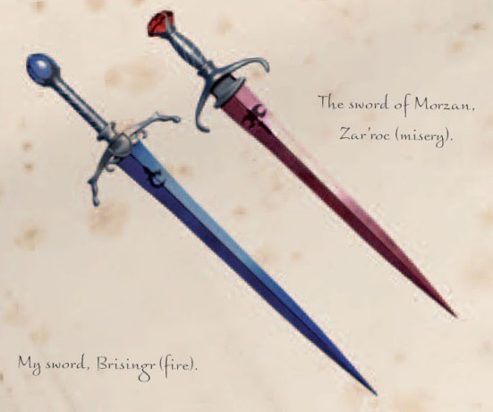 Брисингр - меч, выкованный Эрагоном с помощью Руноны, кузнеца Всадников.Меч был выков...