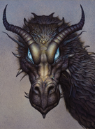 Shruikan as seen in the fold-out poster of the Inheritance deluxe edition