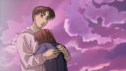 Natsuki hugs Takumi Third Stage