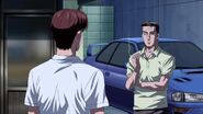 Bunta y Takumi junto al Impreza