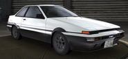 El ocho-seis en el Initial D Arcade Stage 8 Infinity