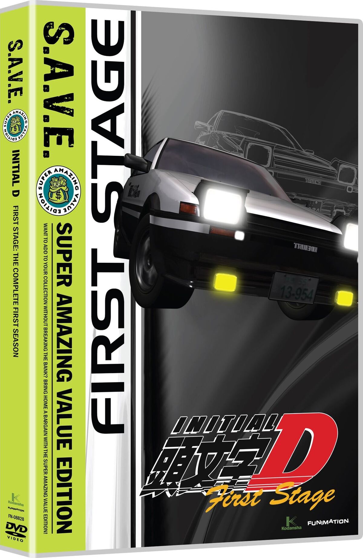 Initial D First Stage The Complete First Season [S.A.V.E.