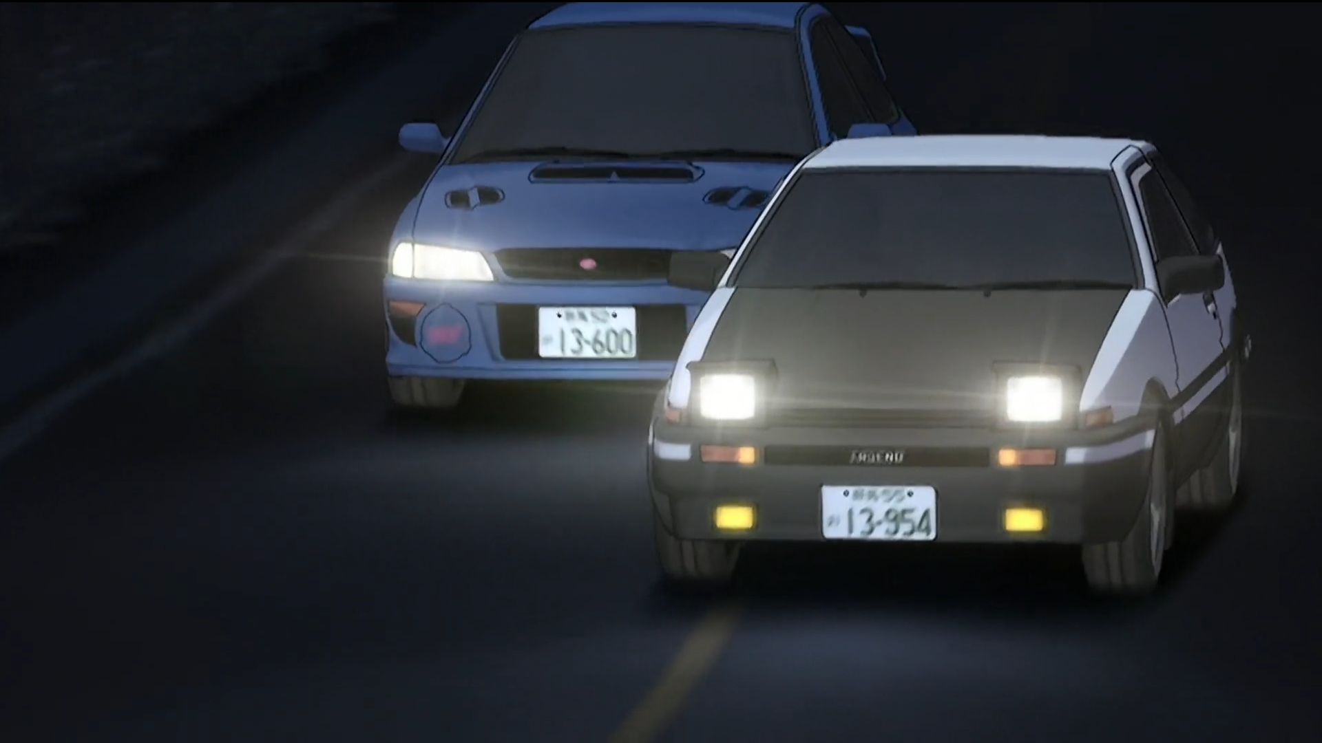 Initial D First Stage, the three main car in Initial D firs…