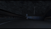 Tomoyuki overtakes Takumi with the disappearing line