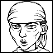 One of Kyoichi's sprites from Initial D Gaiden