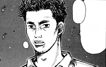 Kobayakawa in the manga