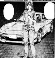 Ditto, Kyoko with her FD RX-7