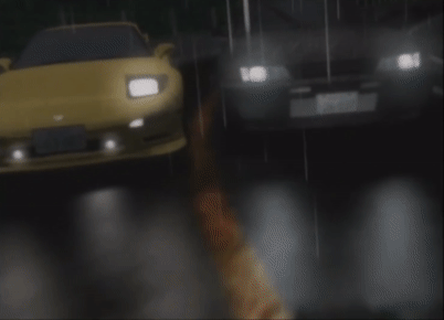 gutter driving initial d street stage