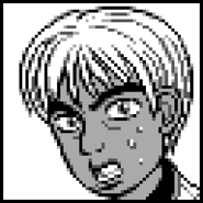 One of Kenta's sprites from Initial D Gaiden