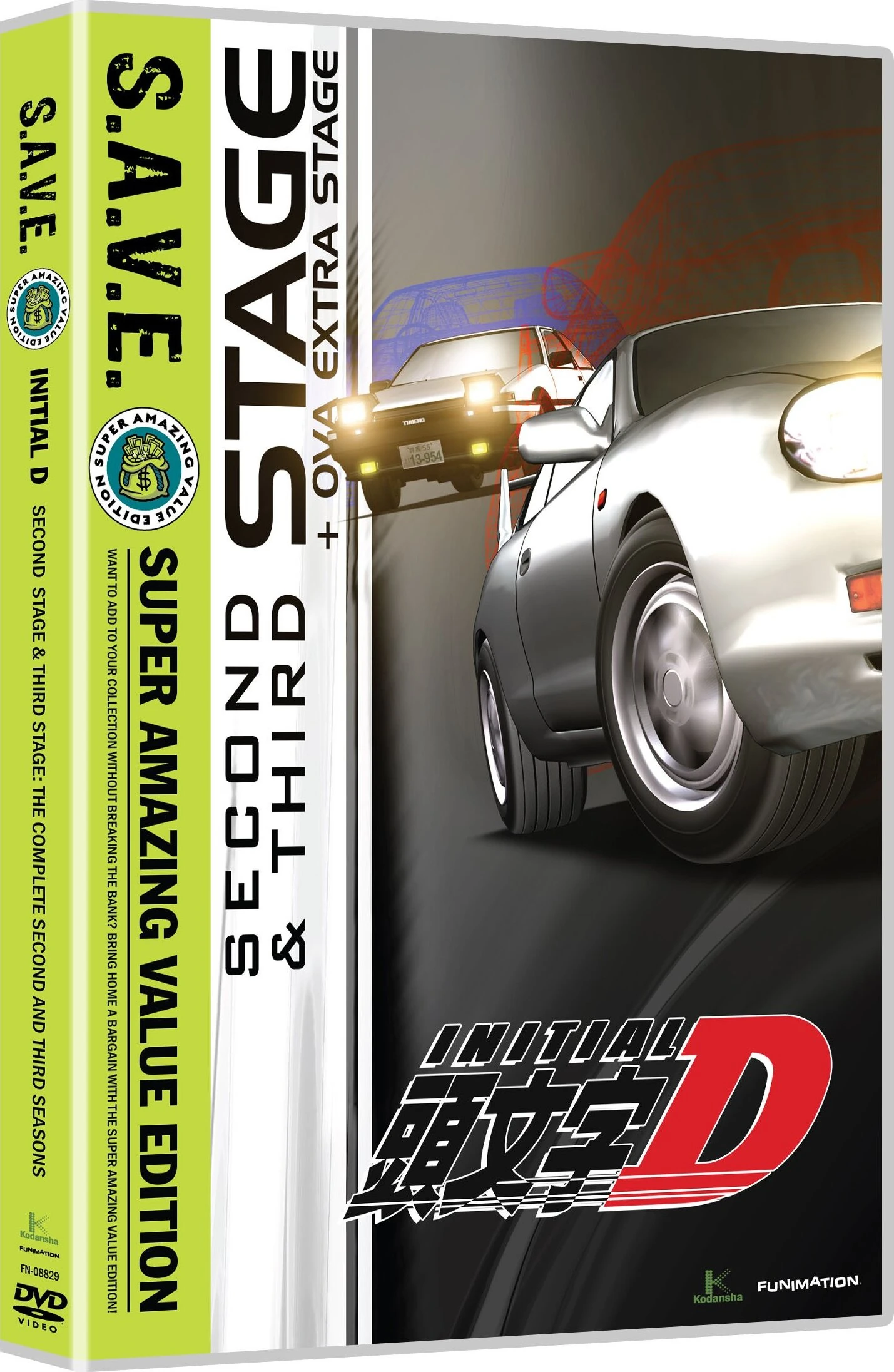 Initial D Second Stage & Third Stage + OVA Extra Stage [S.A.V.E.