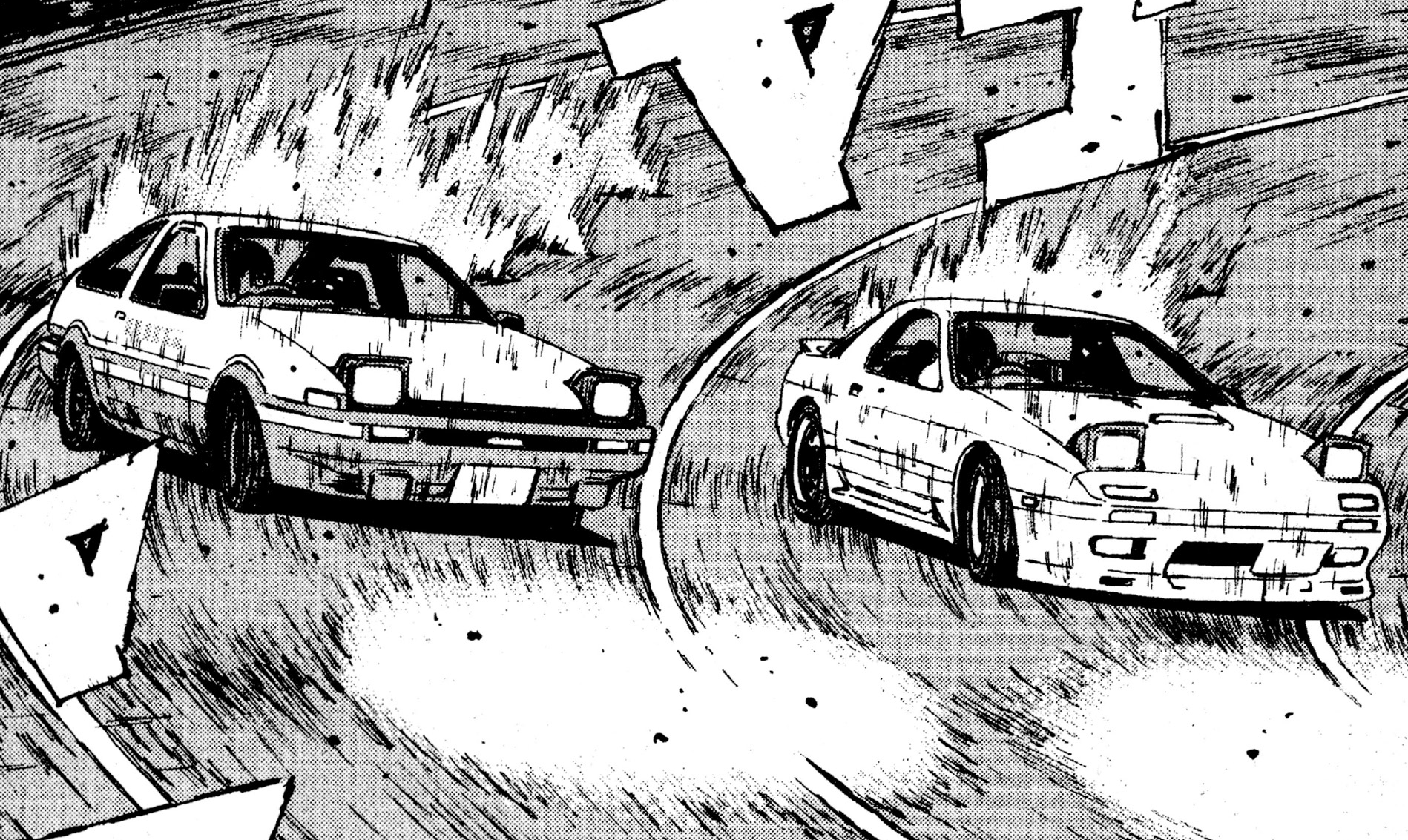  Initial D - Battle 1 - Akina's Downhill Specialist