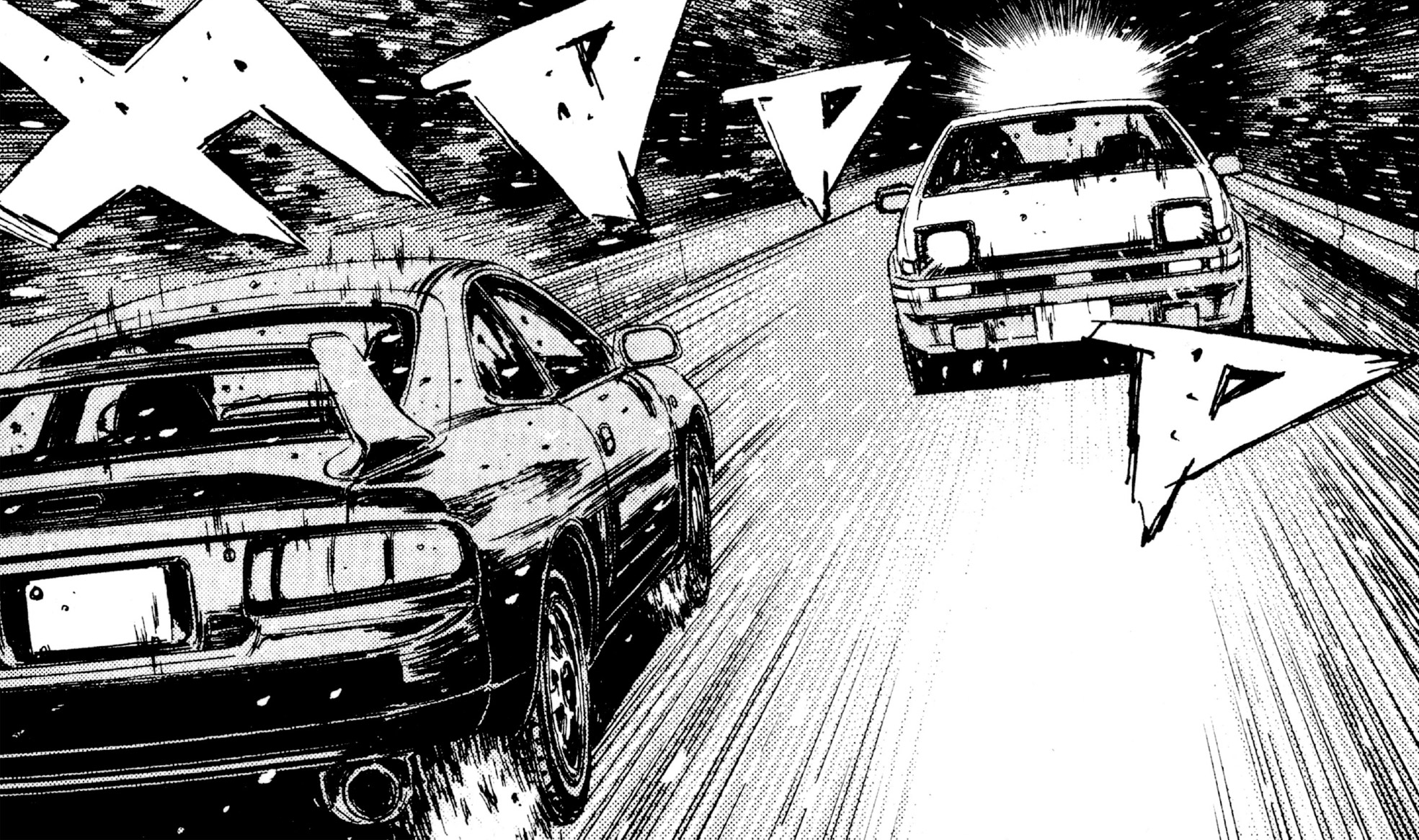 Takumi Fujiwara Vs Miki Rescuing Natsuki Initial D Wiki Fandom