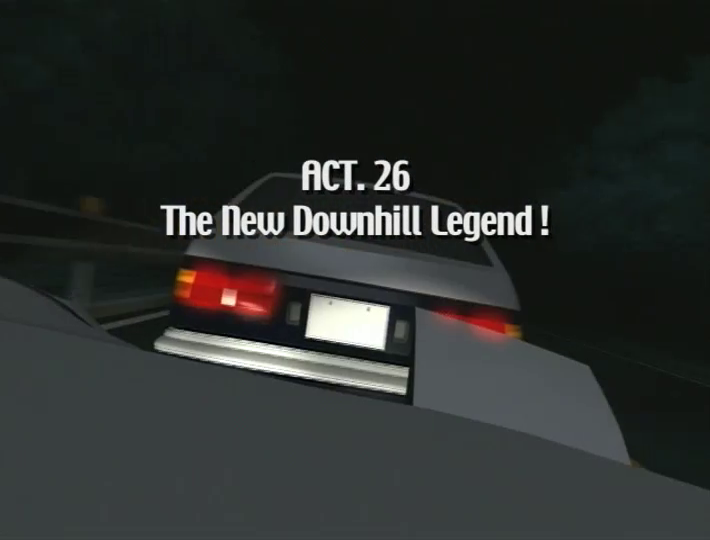 Initial D First Stage – Act 26: The New Downhill Legend (END)