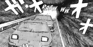 The S13 alongside Akio's MR2 in Chapter 28