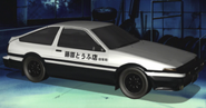 Takumi's Trueno AE86 Second Stage