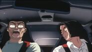 Hiromichi and Shouichi with the AE85 behind them